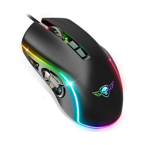 Spirit Of Gamer ELITE-M30 Gaming egér fekete (S-EM30)