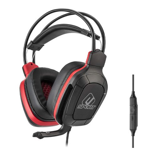 Subsonic Raiden Pro 50 Red Sports Edition gaming headset fekete-piros (SA5554)