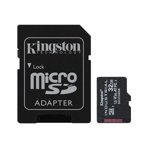 Kingston Industrial Temperature 32GB microSDHC memóriakátya + adapter (SDCIT2/32GBSP)