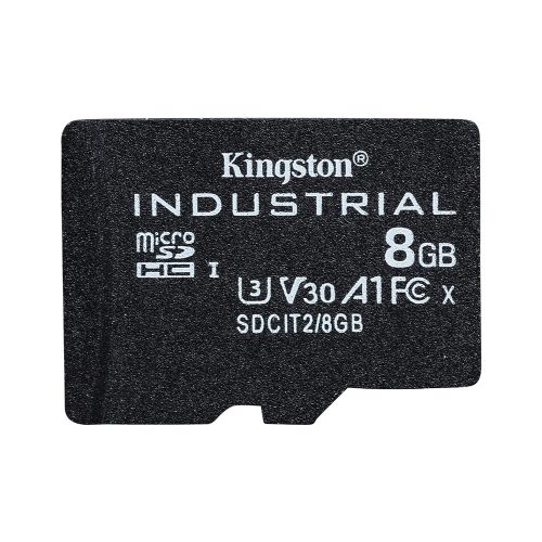 Kingston Industrial Temperature 8GB microSDHC memóriakátya + adapter (SDCIT2/8GBSP)