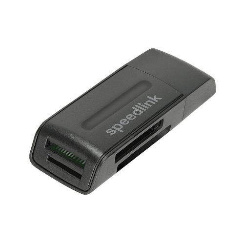 SpeedLink Snappy kártyaolvasó USB 2.0 fekete (SL-150003-BK)