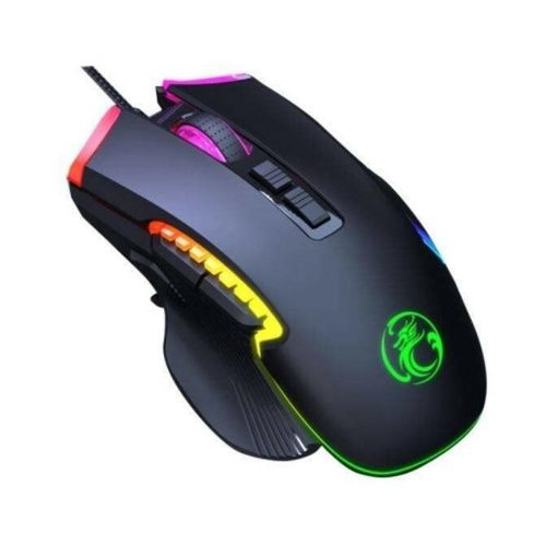 iMice T70 Gaming egér fekete