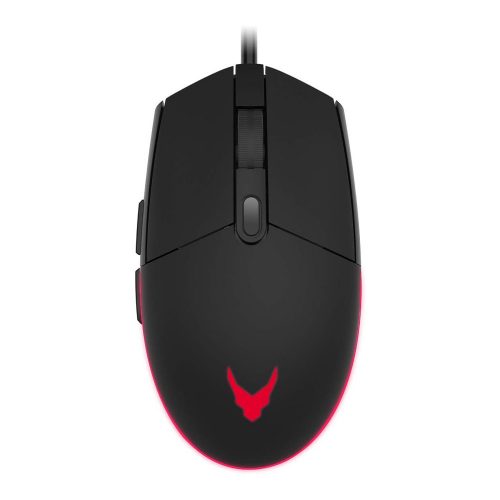 OMEGA VSETMPX5 optikai gamer egér + egérpad fekete