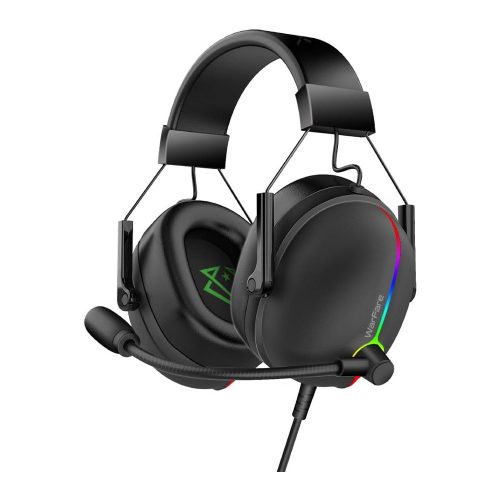 Vertux Warfare gaming headset fekete