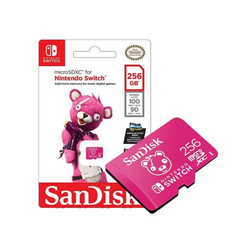 SanDisk Nintendo Switch Fortnite Edition 256GB microSDXC memóriakártya (215473)