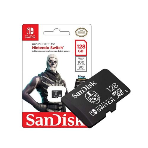 SanDisk Nintendo Switch Fortnite Edition 128GB microSDXC memóriakártya (215474 / SDSQXAO-128G-GN6ZG)