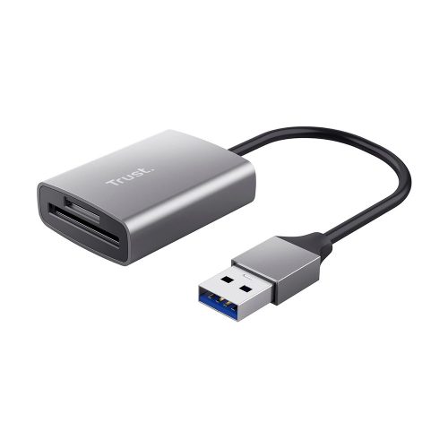 Trust Dalyx USB 3.2 kártyaolvasó ezüst (24135)